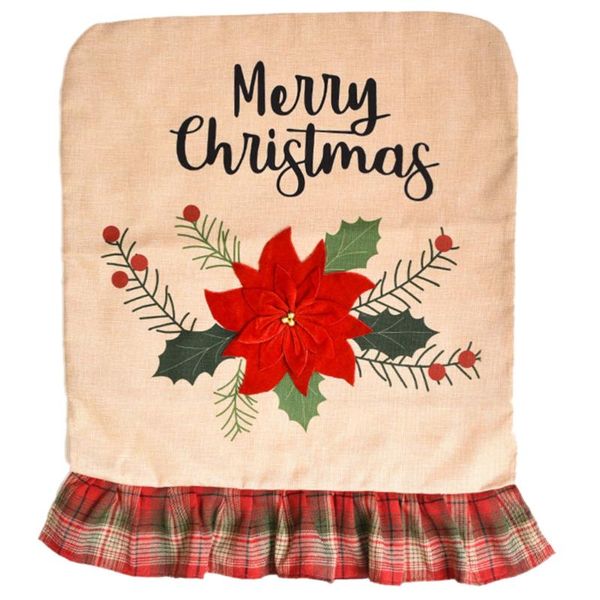 

1 pc durable beautiful protective comfortable decorative chair back cover