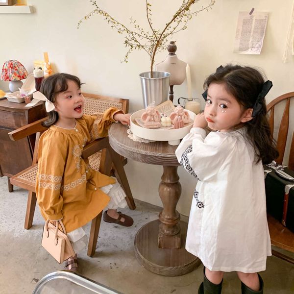 

skirt spring and 2021 amu monkey autumn new korean girls lace embroidered button down shirt drs pm01f8arcc0f, Red;yellow