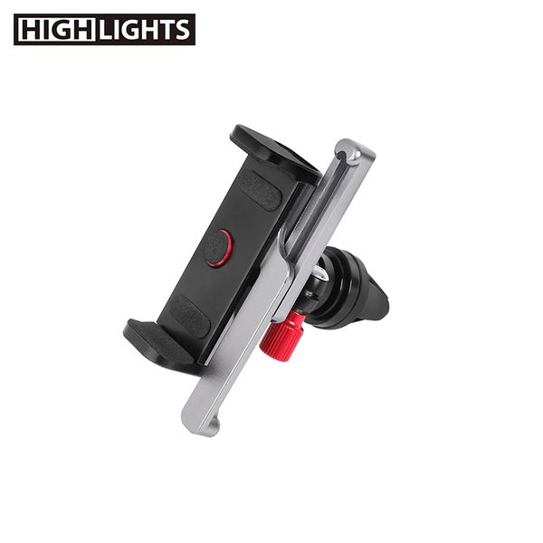 

well priced air vent mount car phone holder aluminium alloy mobile phone holder