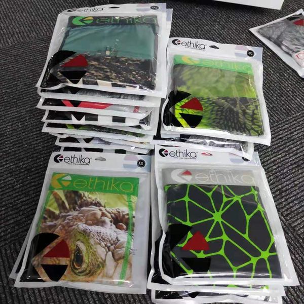 

2021 color random ethika men's boxer underwear sports rock excite underwear rock excite underwear shoes us size 13021