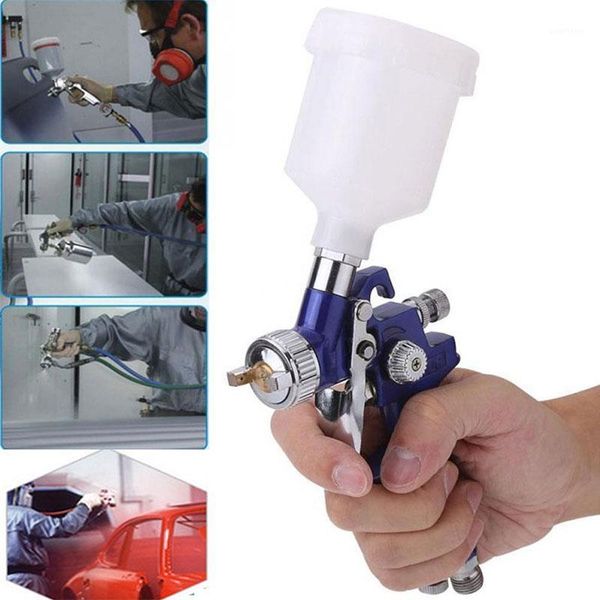

atomizer silver metal tool airbrush paint home decoration pneumatic sprayer sprayer 120ml renovation household industry durable1