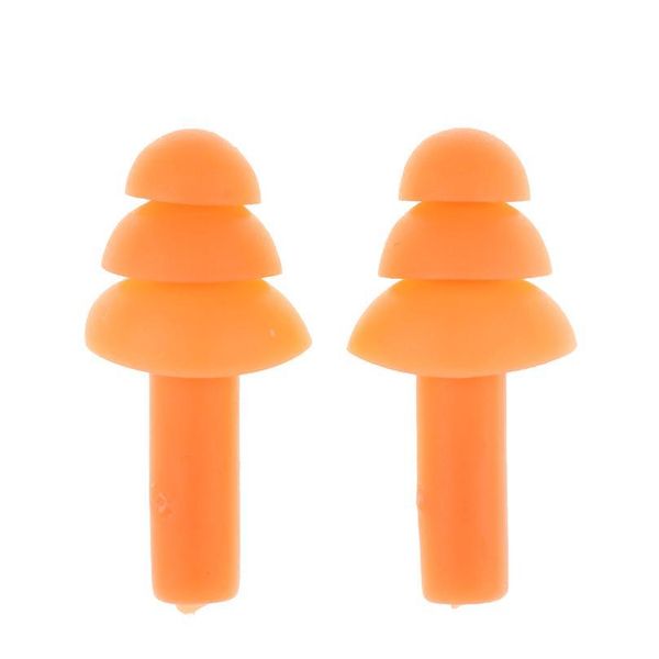 

10 pairs soft anti-noise ear plug waterproof swimming sile swim earplugs for children swimmers diving jllunt