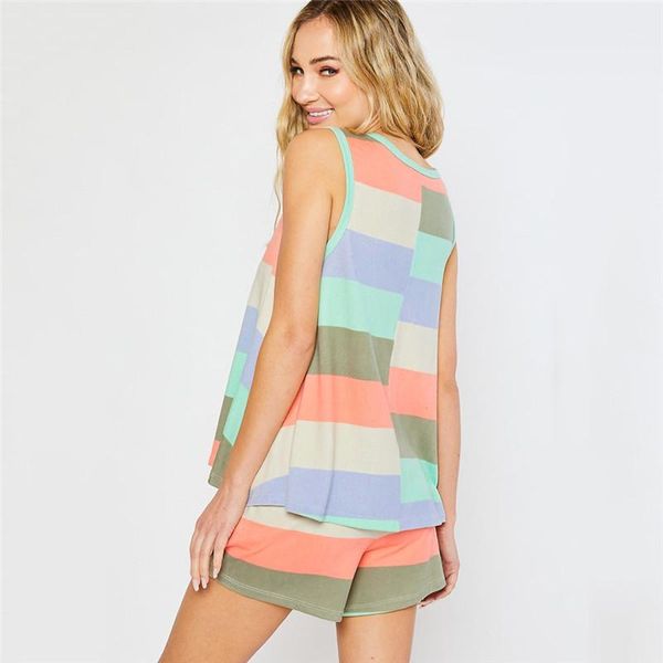 

casual pants sports suit slim tracksuit fashion designer striped pajamas sets luxury womens two piece sets, White