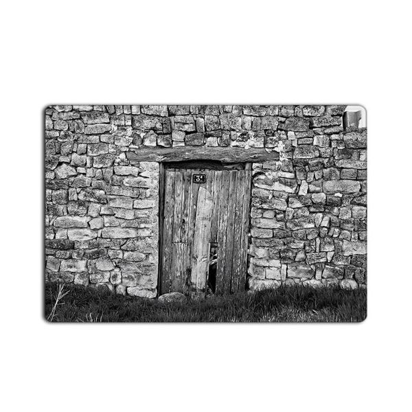 

carpets black and white style wood door, stone house themed entryway doormat anti-slip rug simple drying mat