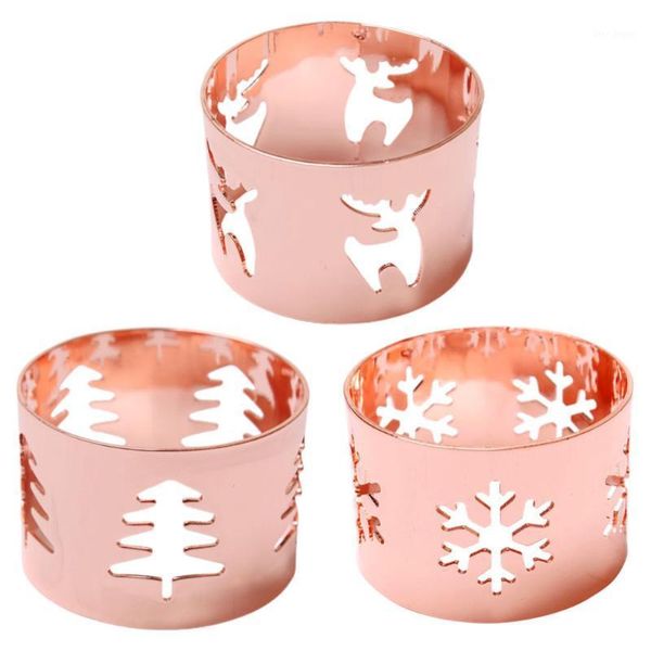 

3pcs napkin buckle napkin holder alloy ring for restaurant dinner xmas kitchen1