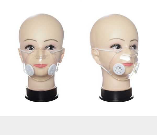 

anti-fog masks shield valve isolation 360 with fully transparent protection anti-splash reusable face mask dhf1532