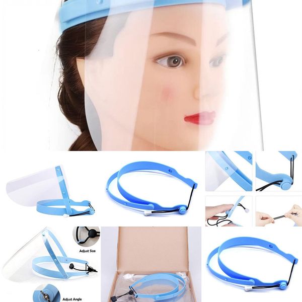 

shield plastic adjustable face anti-fog 10 face mask protective film sysi
