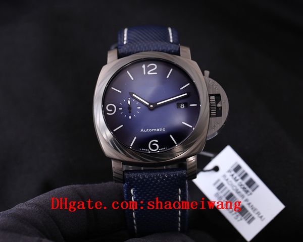 

2020 sea pam man boss watches marina joker leather wristwatches gmt mens watch d1011, Slivery;black