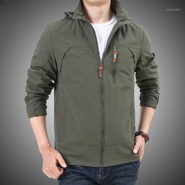 

men's autumn and winter new trend personality gradient printing warm cotton coat mens windbreaker jackets plus size y11.71, Black;brown