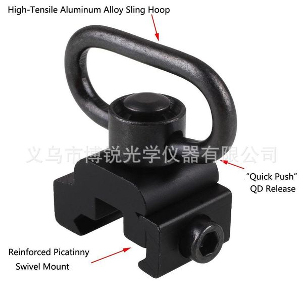 

factory outdoor qd ring mm base tactical metal strap buckle