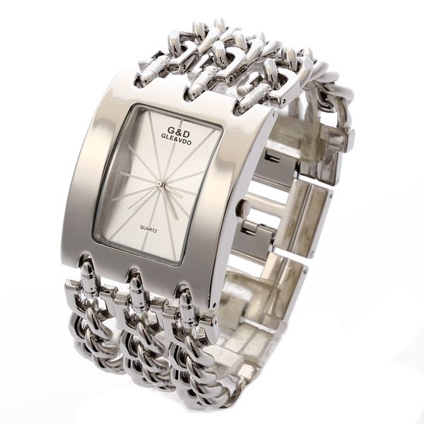 

g&d brand luxury women wristwatches quartz watch ladies bracelet watch dress relogio feminino saat gifts reloj mujer 201118, Slivery;brown