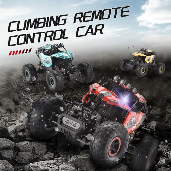 

2.4g 1:16 scales climbing remote control car off-climbing four-wheel suspension shock absorption rc car