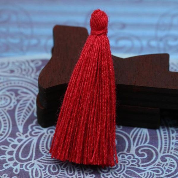 

10pc mini pure cotton tassels diy home textile curtain clothing pendant tassel crafts handmade making tassels fabric decor h jllrrs
