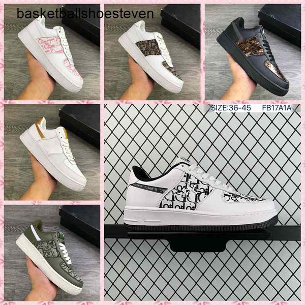 

2021 dunk utility men women shoes low cut one 1 shoes all white black 1s classic af high knit skateboard sports shoes