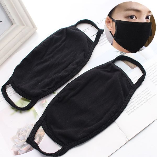

dustproof black cotton fashion face anti smog washable reusable protective mask cycling maskscnsm1n