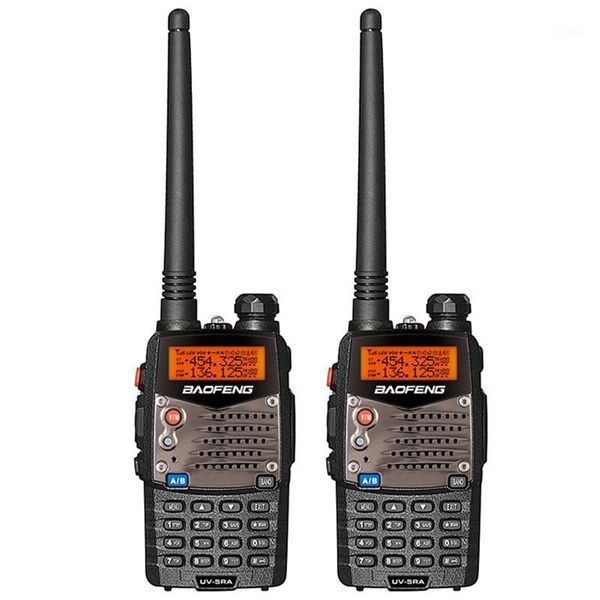 

walkie talkie 2pcs baofeng uv-5ra dual brand uv 5ra cb radio 5w 128ch vox portable professional fm transceiver1