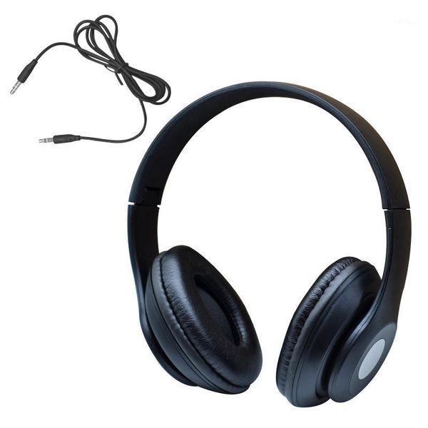 

adjustable bt wireless sport headset gaming headphones over-ear 3.5mm wired deskcomputer earphones with noise reduction mic1