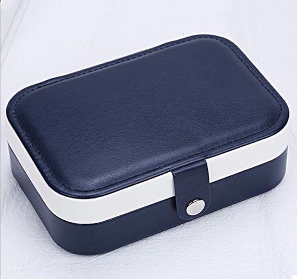 

jewelry box earrings necklace rings protable boxes pu leather jewelry storage case travel jewelry box neckla bbywhy packing2010