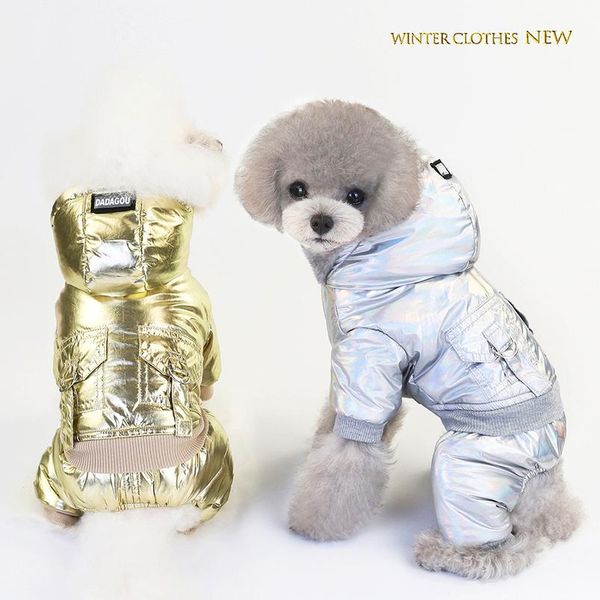 

pet dog space jumpsuit winter dog coat super warm pet down jacket waterproof coat cotton hoodies for chihuahua pet puppy c bbycbg