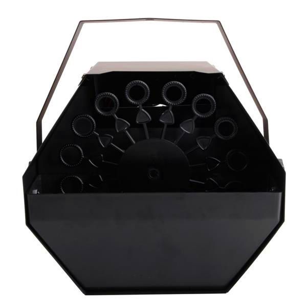 25W AC110V Mini Bubble Machine facile da trasportare Stage Lighting per Wedding Bar Stage Black all'ingrosso