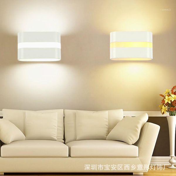 

wall lamp and contracted classic decoration of high-grade led tile room apartment corridor light warm light1