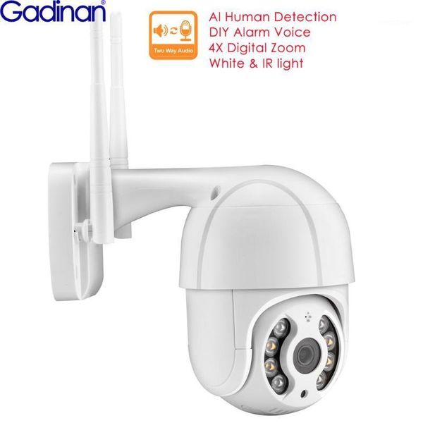 

3mp 1080p mini ptz wifi ip camera outdoor 4x digital zoom speed dome security cctv two-way audio ai human alert diy alarm voice1