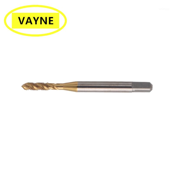 

vayne hsse metric spiral fluted taps with tin coated m4*0.7 and machine used fine thread screw chip tap m4*0.5 m4/m5/m6*0.351