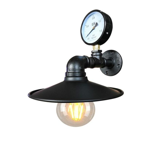 

wall lamp village loft imitated water pipe retro bedroom restaurant pub cafe bar corridor aisle sconce light yhj020119