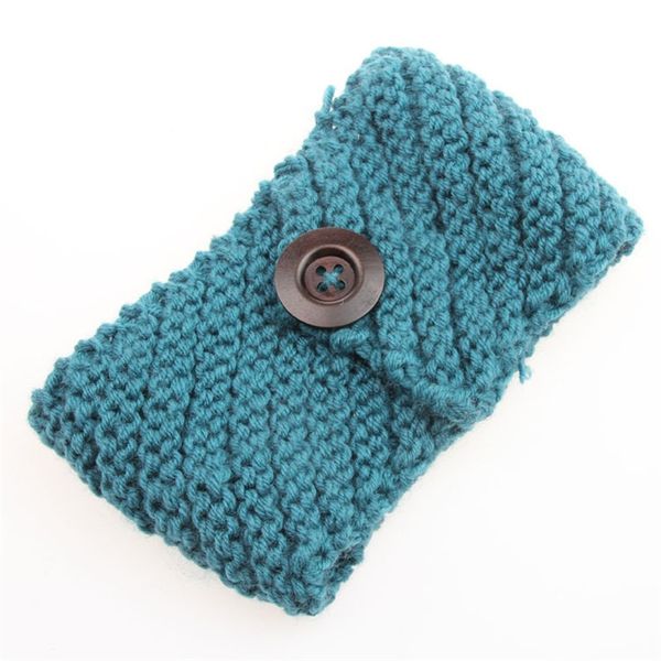 

big wooden buckle hair hoop knitting wool headband women manual weave hairs band sell well with different style 6 3ym j1