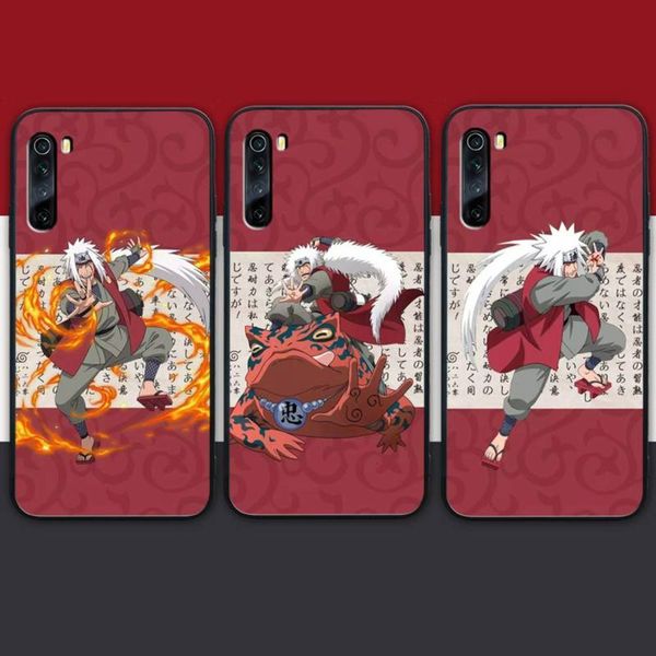 

animated naruto jiraiya silicon mobile phone case is the largt sheath of redmi 4x 56 plus 6a 7 7a 8 8a 9 note 48 t 9 pro4fre