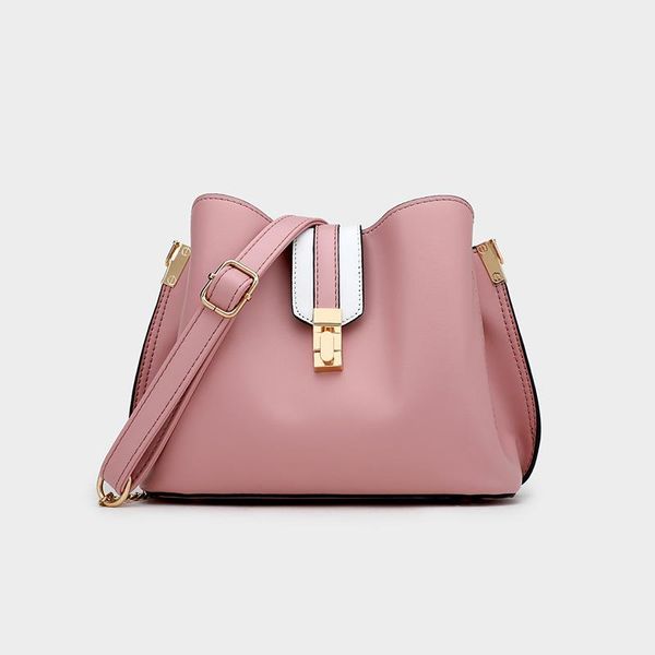 

shoulder bags women pu bucket bag fashion handbag strap messenger