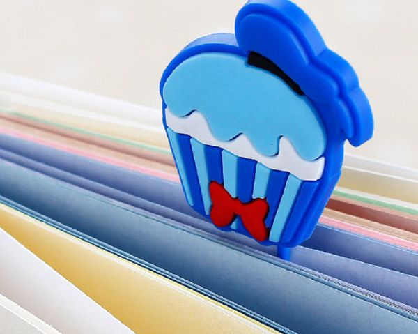 

children's favorite gift cute bookmarks message book notes paper page holder for books school office supplies stationery sweet pvc