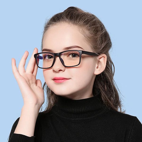 

royal girl blue light blocking очки детские мода tr90 рамка простые компьютерные игровые очки дети очки девушки uv400 ss095, White;black
