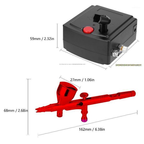 

professional airbrush set 7cc for model making art painting1