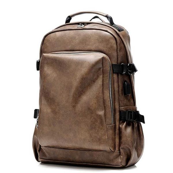 Bolsa de tendência de mochila de negócios Sacos de computador de viagens vendas homens retrô moda multi-função grande capacidade 202211