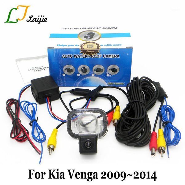

car rear view cameras& parking sensors camera for kia venga 2009~2014 / hd ccd night vision auto backup rearview camera1