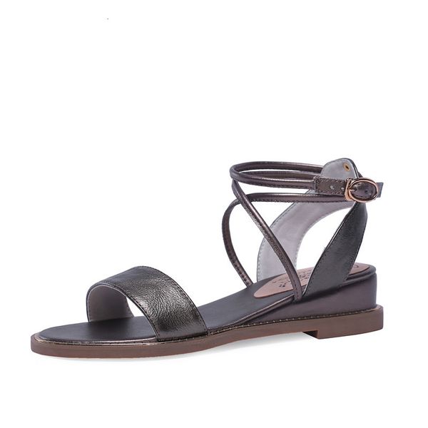 

new death 2021 woman sale genuine fashion shoes women's beach sandals 1 lmro, Black