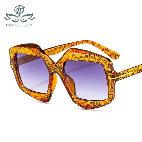 

sunglasses d&t 2021 arrival fashion shield brand designer luxury color lens pc frame ultraviolet-proof cool women, White;black