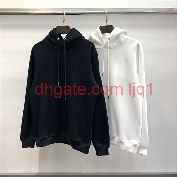 

20ss new men hoodies fashion men women casual sweatshirts couple autumn loose hoodies printed sweatshirts size m-xxl, Black