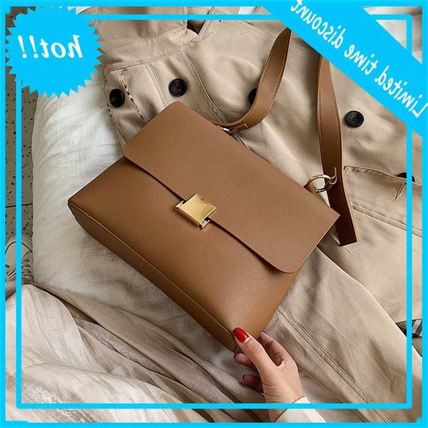 

new fashion soft pu leather handbags women shoulder crossbody bags 2020 vintage ladies messenger bag female purse cluthes l1c1
