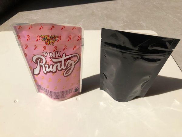 

jokes up pink runtz childproof bags sf california 3.5-7g mylar bags sqciny home_hot
