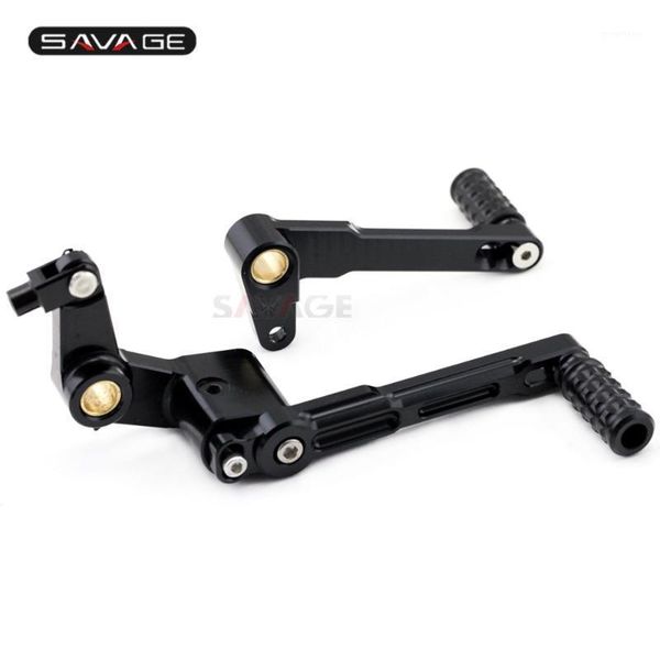 

rear brake lever adjustable gear lever for 696 796 1100 s motorcycle accessories shift cnc bikes1