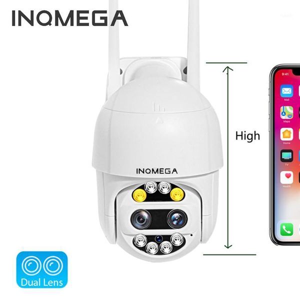 

inqmega ptz ip camera wifi 360 15cm mini 1080p wireless 4x zoom dual lens outdoor security surveillance home smart cloud camera1