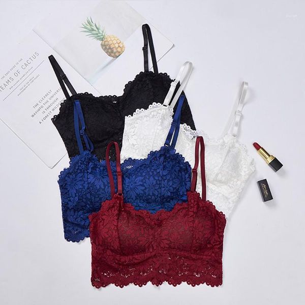 

bras women bra push up lace tube seamless padded adjusted straps fitness soft brassiere underwear lingerie intimates1, Red;black