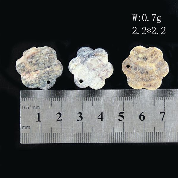 

10pcs lot flowers shells nautical seashell pendants diy jewelry sea shells hanging ornament party beach wedding decorations h bbyhdc