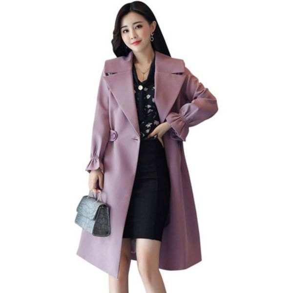 

women's trench coats ta851, Tan;black