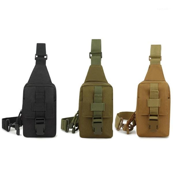 

outdoor bags durable delicate design chest bag nylon single shoulder for camping running hunting1