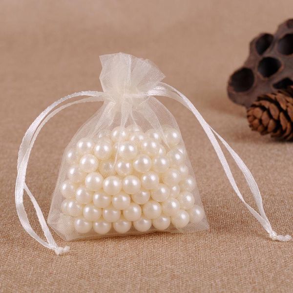

100pcs 2030cm organza craft gift bag drawstring organza packaging bags wedding party jewelry bag gift pouches pink 88 wmtmqt