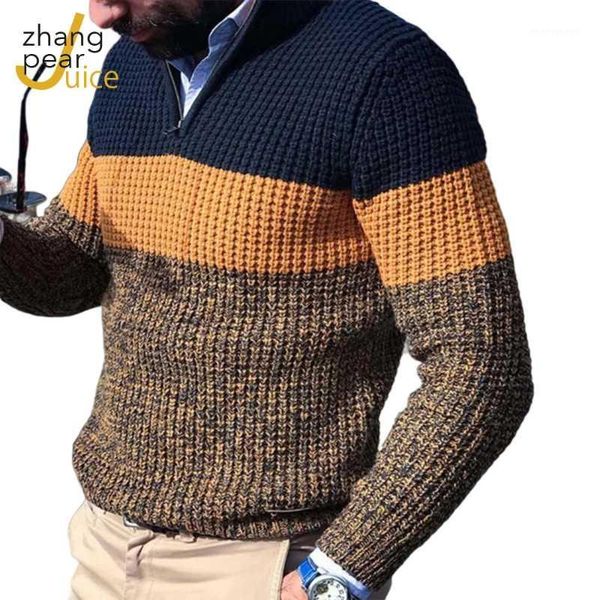 

men's sweaters men v-neck pullover sweater men's knitted pullovers clothing patchwork color block homme1, White;black