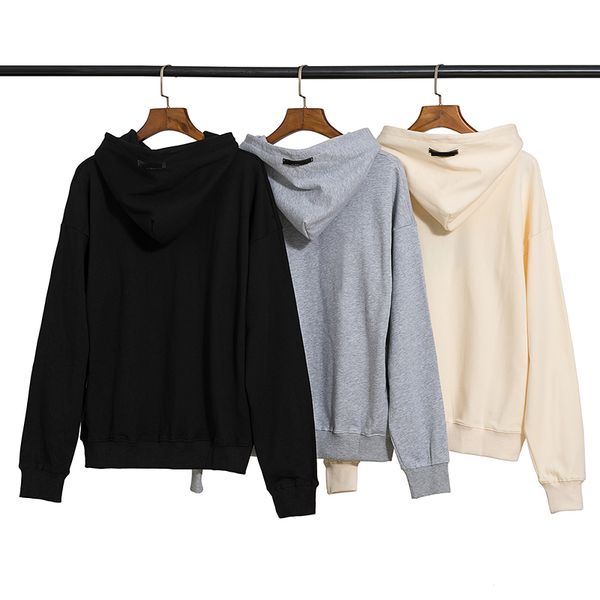 

20ss шестой сезон европейских и американских модных брендов толстовки вышитые повседневные свитеры с капюшоном на продажу, Black